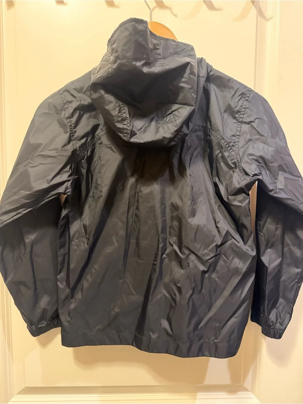 Columbia Kids' Black Hooded Windbreaker Jacket